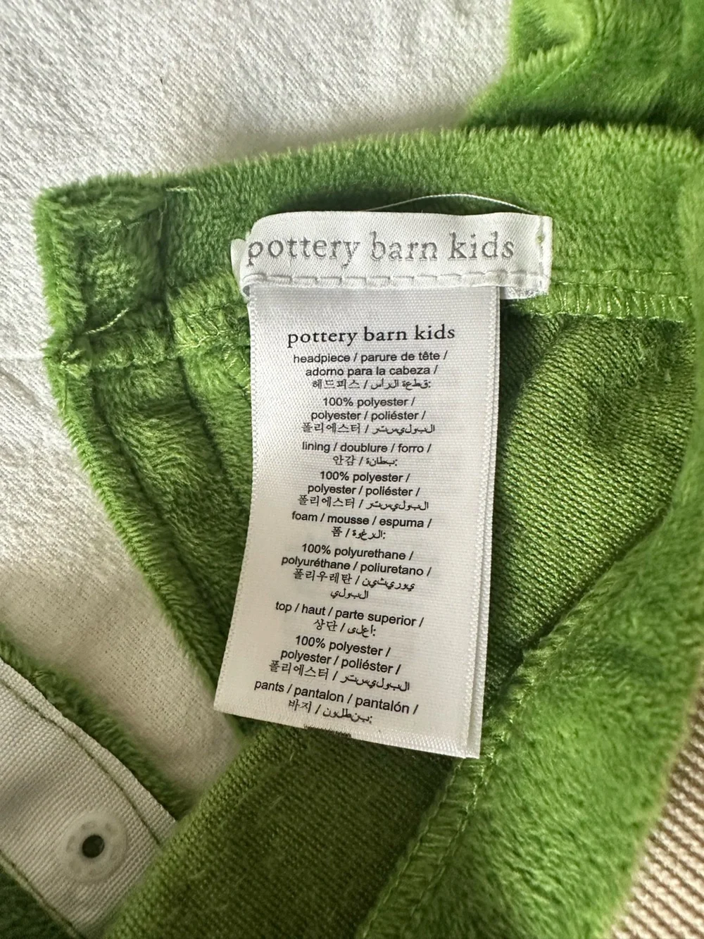 Pottery Barn Kids Dinosaur Costume - 3T